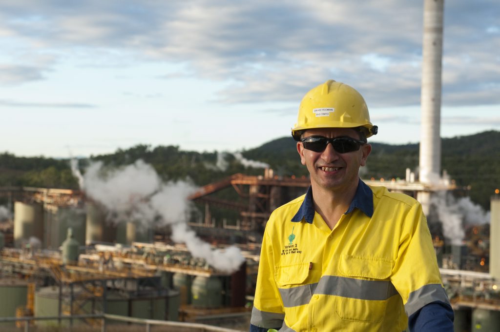 Yarwun 2 construction general manager David Yeoman. Yarwun 2 construction general manager David Yeoman.